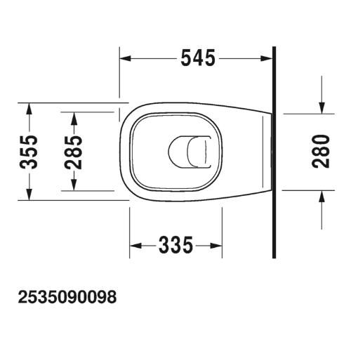 Cuvette Suspendu D-Code-tech-draw