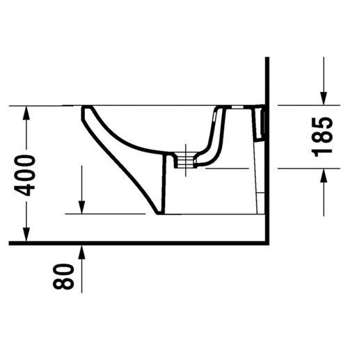 EEMAR - Bidet suspendu DuraStyle