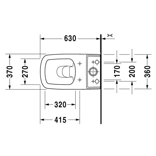 EEMAR - Cuvette sur pied pour réservoir DuraStyle
