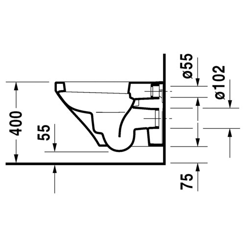 EEMAR - Cuvette suspendue DuraStyle