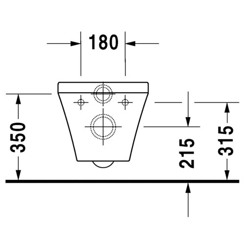 EEMAR - Cuvette suspendue DuraStyle