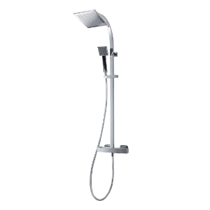 EEMAR-Colonne de douche Nitro plus 200 mm avec Robinet de douche thermostatique