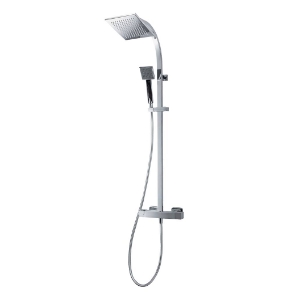 EEMAR-Colonne de douche Nitro plus 200 mm avec Robinet de douche thermostatique