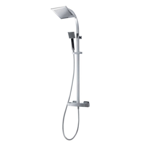 EEMAR-Colonne de douche Nitro plus 200 mm avec Robinet de douche thermostatique