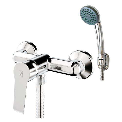 EEMAR-Mitigeur de douche Albos avec accessoires