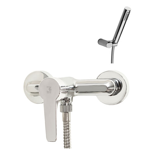 EEMAR - Mitigeur de douche Ingo Plus avec accessoires