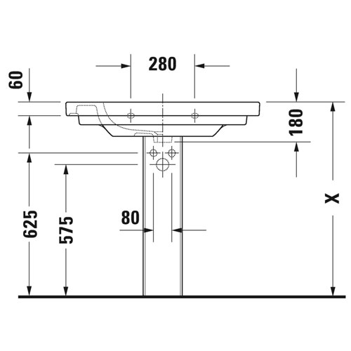 EEMAR - Lavabo pour meuble