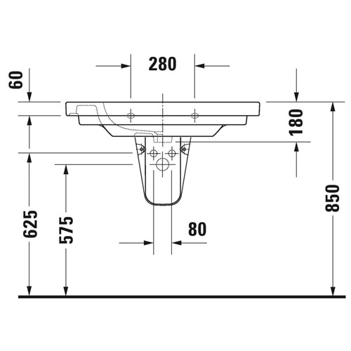 EEMAR - Lavabo pour meuble