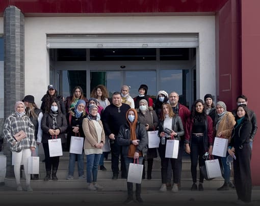 EEMAR - Visite des étudiants de l'ISAM Mahdia 