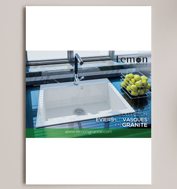 EEMAR - Lemon Granite - Collection éviers et vasques en granite
