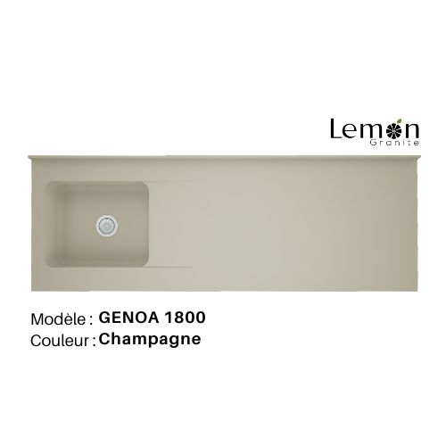 EEMAR - Evier Granite GENOA 1800